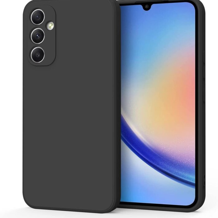 Samsung Galaxy A 55 Siyah Lansman Kılıf