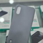 Samsung Galaxy A01 Lansman İçi Kadife Gri Kapak