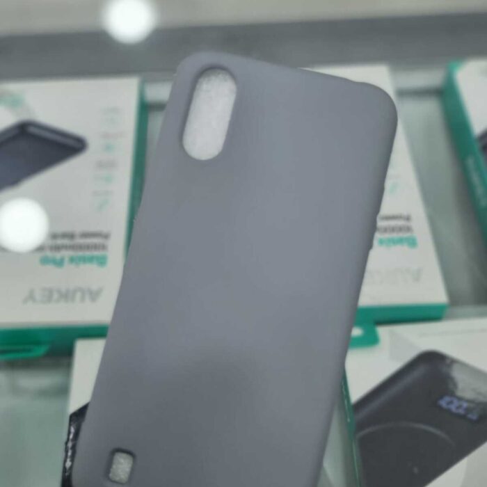 Samsung Galaxy A01 Lansman İçi Kadife Gri Kapak