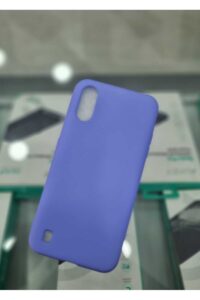 Samsung Galaxy A01 Lansman İçi Kadife Lila Kapak