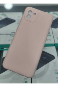 Samsung Galaxy A03 Bej İçi Kadife Kaplama Lansman Kılıf