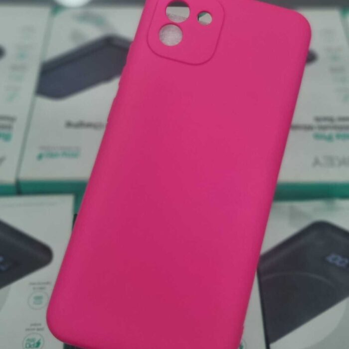 Samsung Galaxy A03 Fuşya İçi Kadife Kaplama Lansman Kılıf
