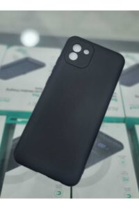 Samsung Galaxy A03 Siyah İçi Kadife Kaplama Lansman Kılıf