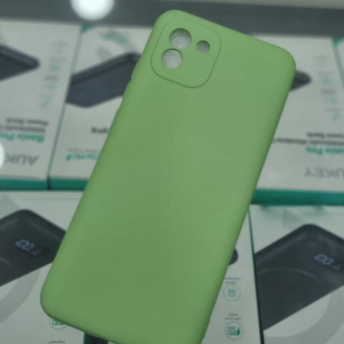 Samsung Galaxy A03 Yeşil İçi Kadife Kaplama Lansman Kılıf