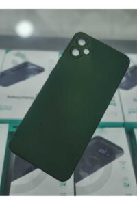Samsung Galaxy A05 Koyu Yeşil İçi Kadife Kaplama Lansman Kılıf