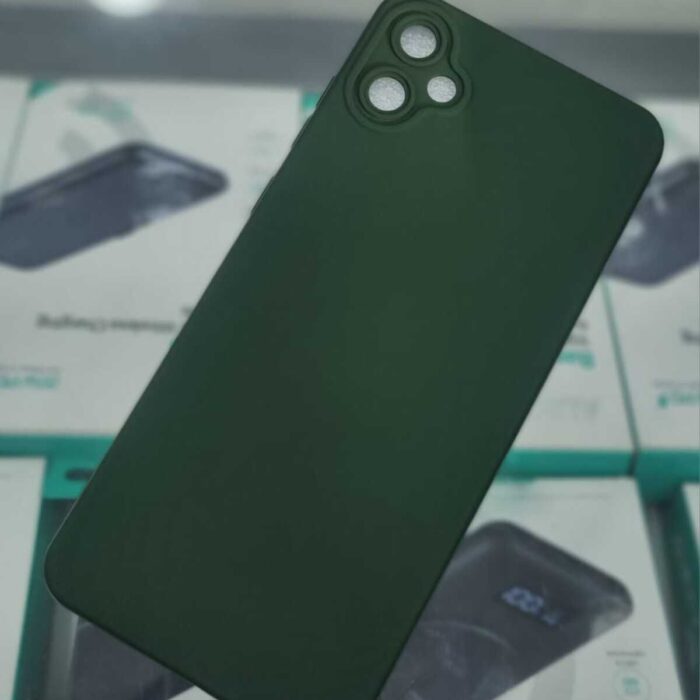 Samsung Galaxy A05 Koyu Yeşil İçi Kadife Kaplama Lansman Kılıf