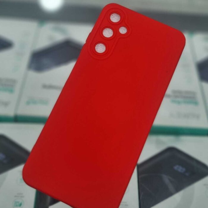 Samsung Galaxy A05s Kırmızı İçi Kadife Kaplama Lansman Kılıf