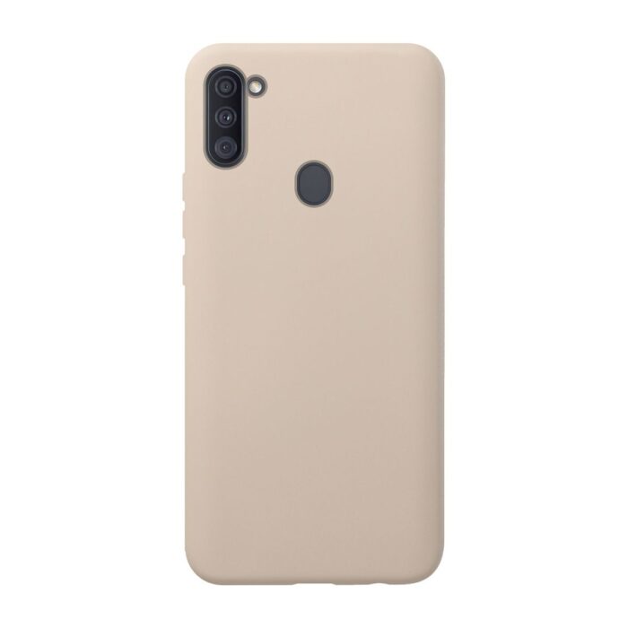 Samsung Galaxy A11 Krem Lansman Kılıf