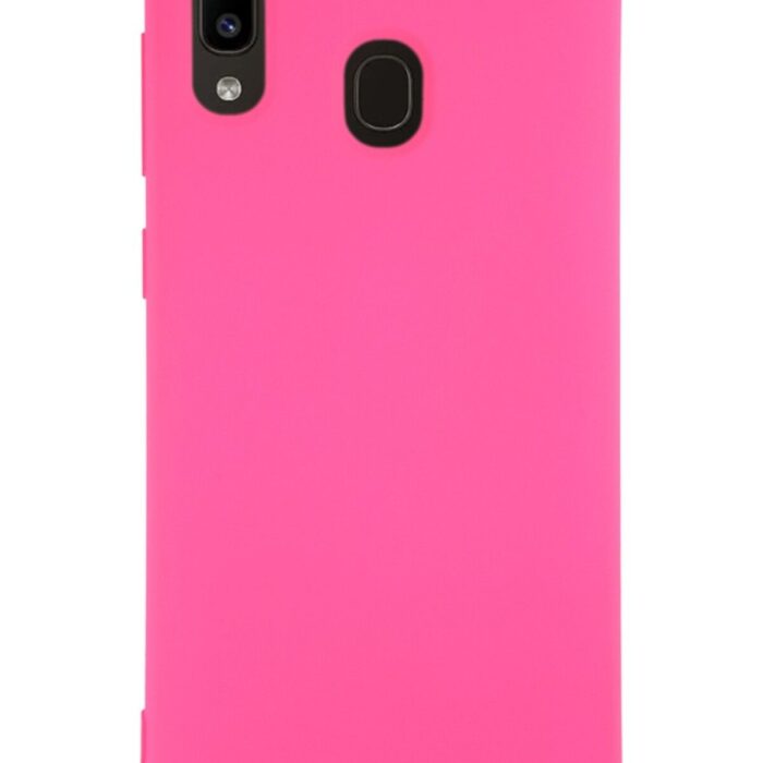 Samsung Galaxy A20 Fuşya Lansman Kılıf