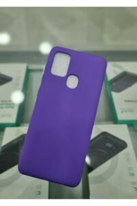 Samsung Galaxy A21s Lansman İçi Kadife Bej Kapak