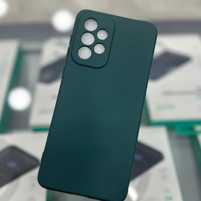 Samsung Galaxy A33 Lansman İçi Kadife Koyu Yeşil Kapak Samsung Galaxy A33 Lansman İçi Kadife Koyu Yeşil Kapak