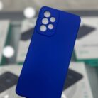 Samsung Galaxy A33 Lansman İçi Kadife Lacivert Kapak