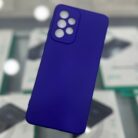 Samsung Galaxy A33 Lansman İçi Kadife Mor Kapak