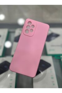 Samsung Galaxy A33 Lansman İçi Kadife Pembe Kapak