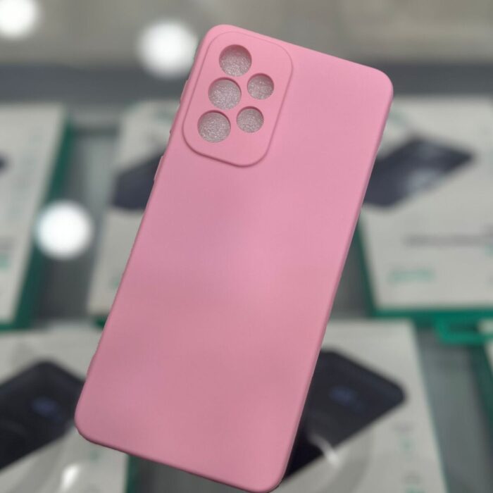 Samsung Galaxy A33 Lansman İçi Kadife Pembe Kapak