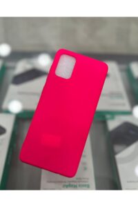Samsung Galaxy A51 Lansman İçi Kadife Fuşya Kapak