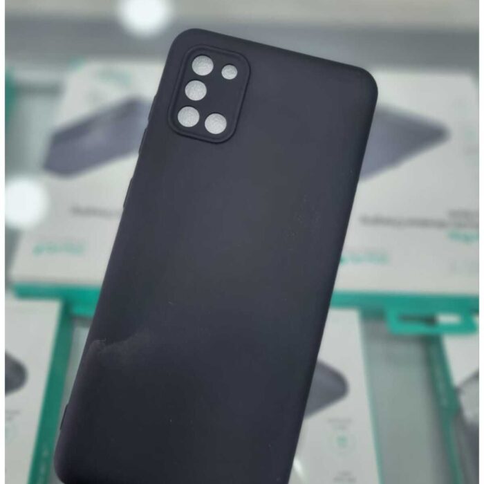Samsung Galaxy A51 Lansman İçi Kadife Siyah Kapak