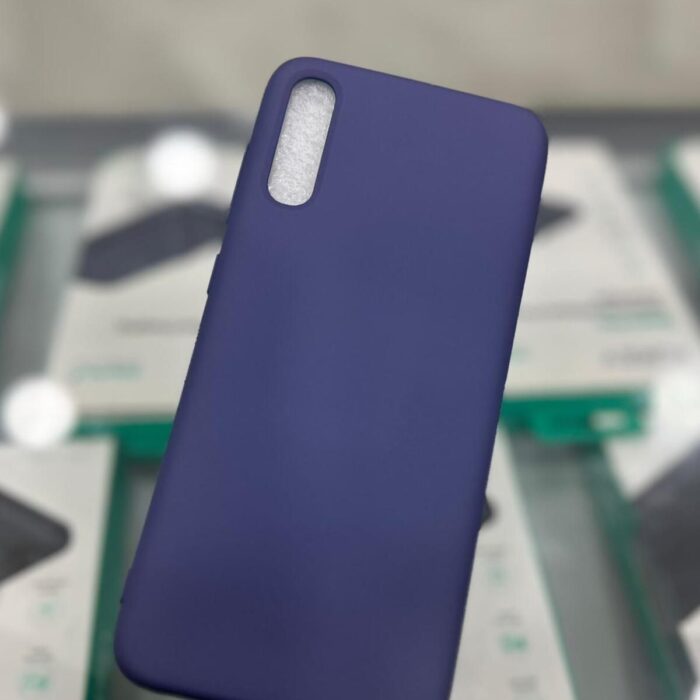 Samsung Galaxy A70 Lansman İçi Kadife Gri Sert Kapak