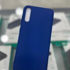 Samsung Galaxy A70 Lansman İçi Kadife Lacivert Kapak