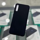 Samsung Galaxy A70 Lansman İçi Kadife Siyah Sert Kapak