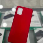 Samsung Galaxy A71 Lansman İçi Kadife Kırmızı Kapak