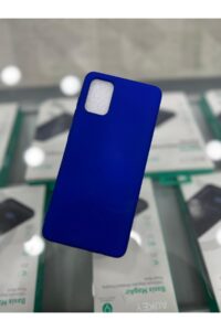 Samsung Galaxy A71 Lansman İçi Kadife Lacivert Kapak