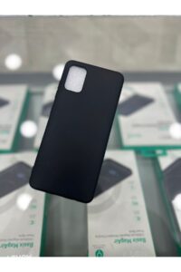 Samsung Galaxy A71 Lansman İçi Kadife Siyah Kapak
