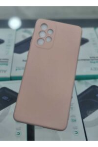 Samsung Galaxy a73 Bej İçi Kadife Kaplama Lansman Kılıf