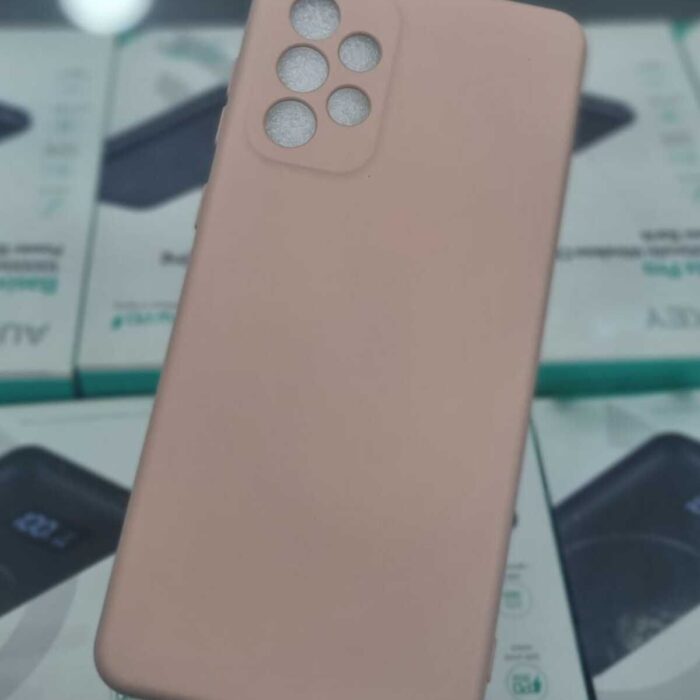 Samsung Galaxy a73 Bej İçi Kadife Kaplama Lansman Kılıf