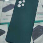 Samsung Galaxy a73 Koyu Yeşil İçi Kadife Kaplama Lansman Kılıf