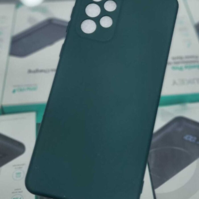 Samsung Galaxy a73 Koyu Yeşil İçi Kadife Kaplama Lansman Kılıf