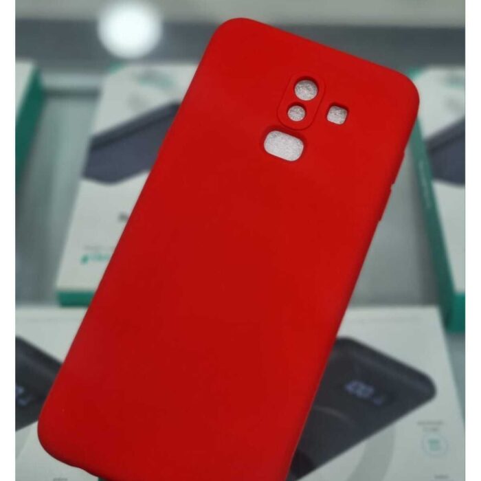 Samsung Galaxy J8 Lansman Kırmızı Kılıf