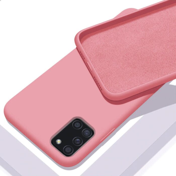 Samsung Galaxy M 31 Şeker Pembe Lansman Kılıf