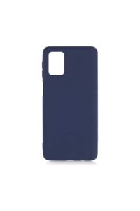 Samsung Galaxy M51 Lacivert Lansman Kılıf