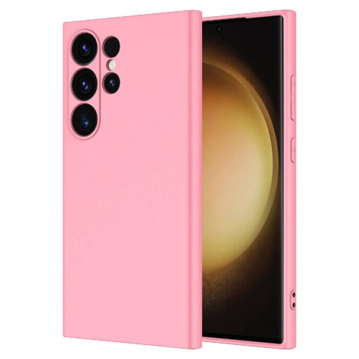 Samsung Galaxy S24 Ultra Şeker Pembe Lansman Kılıf