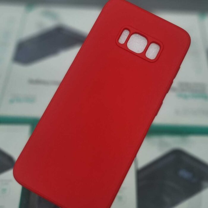 Samsung Galaxy S8 Lansman Kırmızı  Kılıf