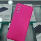 Samsung S20FE Fuşya İçi Kadife Kaplama Lansman Kılıf