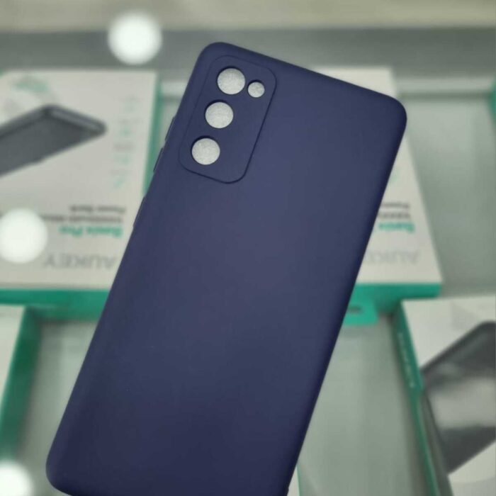 Samsung S20FE Lacivert İçi Kadife Kaplama Lansman Kılıf