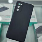 Samsung S20FE Siyah İçi Kadife Kaplama Lansman Kılıf