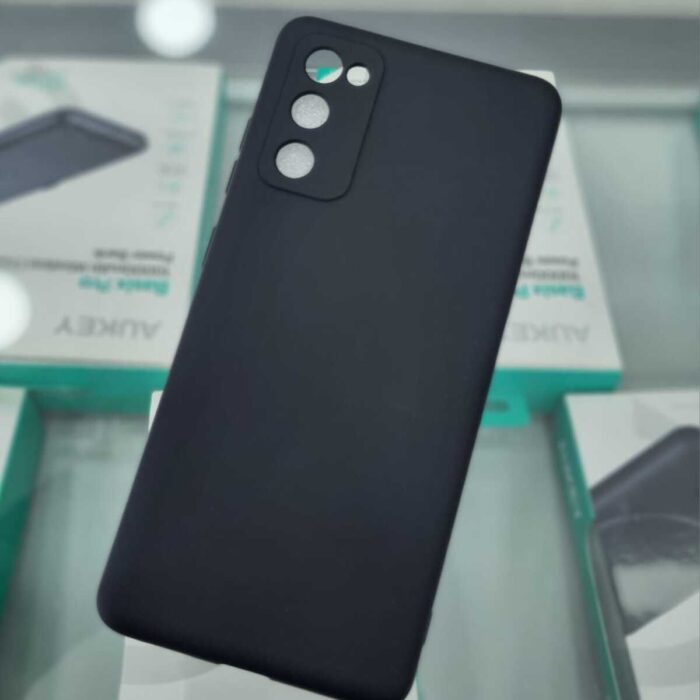 Samsung S20FE Siyah İçi Kadife Kaplama Lansman Kılıf