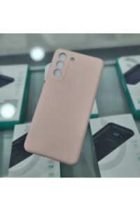 Samsung S21FE Bej İçi Kadife Kaplama Lansman Kılıf