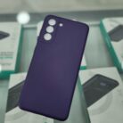 Samsung S21FE Derin Mor İçi Kadife Kaplama Lansman Kılıf