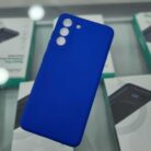 Samsung S21FE Lacivert İçi Kadife Kaplama Lansman Kılıf