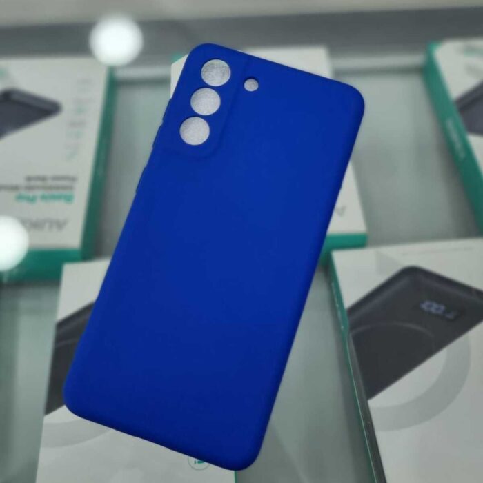 Samsung S21FE Lacivert İçi Kadife Kaplama Lansman Kılıf