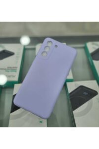 Samsung S21FE Lila İçi Kadife Kaplama Lansman Kılıf