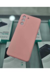 Samsung S21FE Pembe İçi Kadife Kaplama Lansman Kılıf