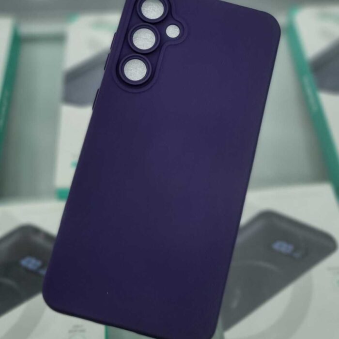 Samsung S23 Fe Derin Mor İçi Kadife Kaplama Lansman Kılıf