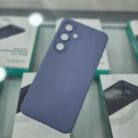 Samsung S24 Gri İçi Kadife Kaplama Lansman Kılıf