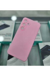 Samsung S24 Pembe İçi Kadife Kaplama Lansman Kılıf