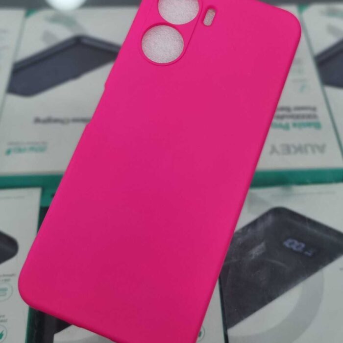 Vivo Y16 Fuşya İçi Kadife Kaplama Lansman Kılıf